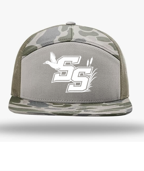Camo Flat Bill Snapback