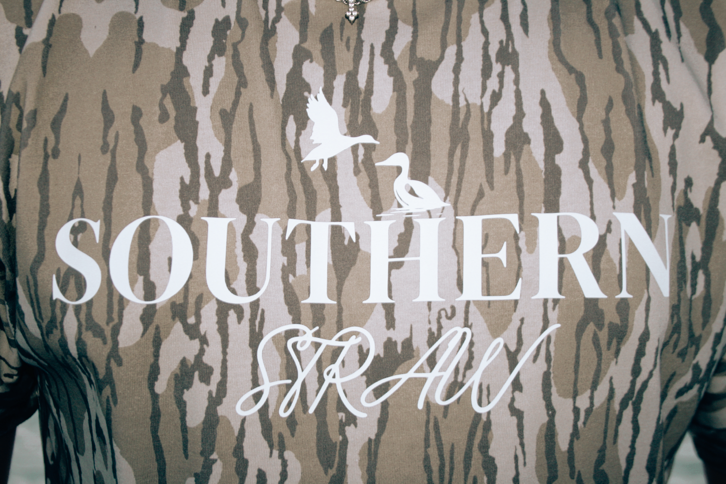 White Mossy Oak T-Shirt
