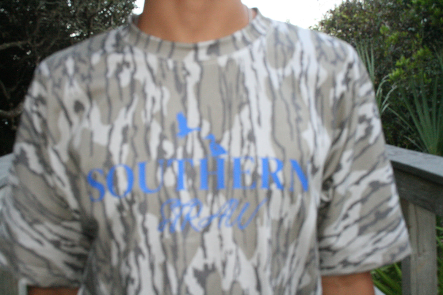Royal Blue Mossy Oak T shirt