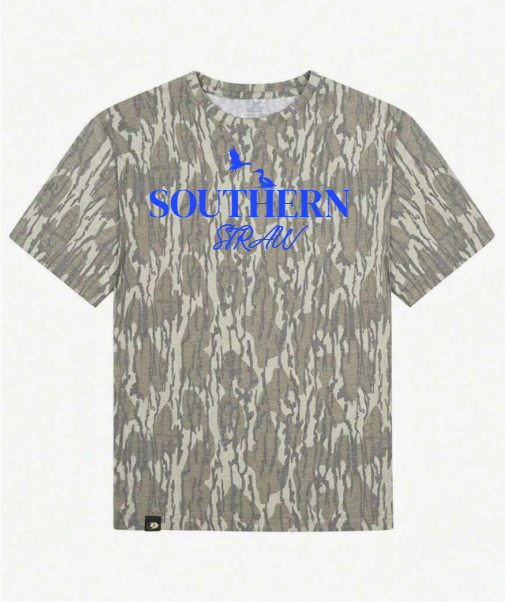 Royal Blue Mossy Oak T shirt